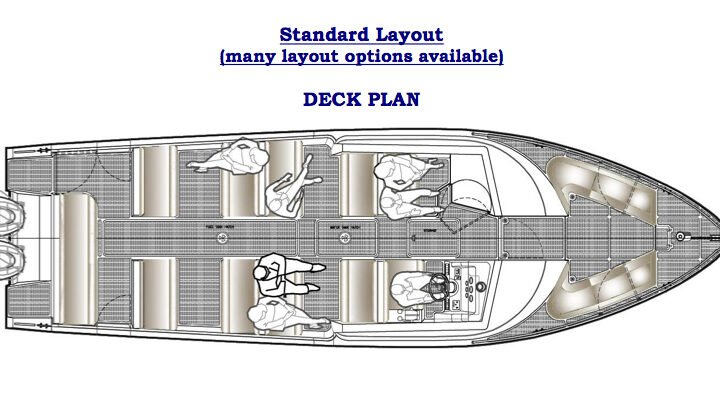 2015 Touring 36 passenger boat