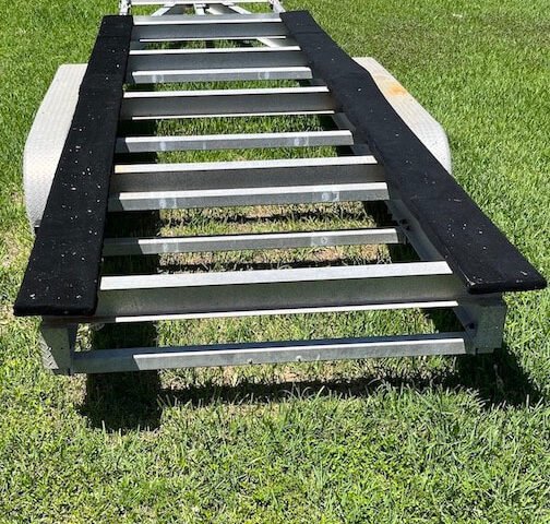 35 foot Heavy Duty Triple Axle Catamaran Trailer